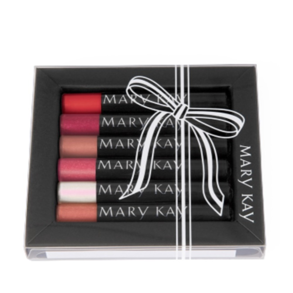 Mary Kay 6 pack mini nourishine plus lip gloss set